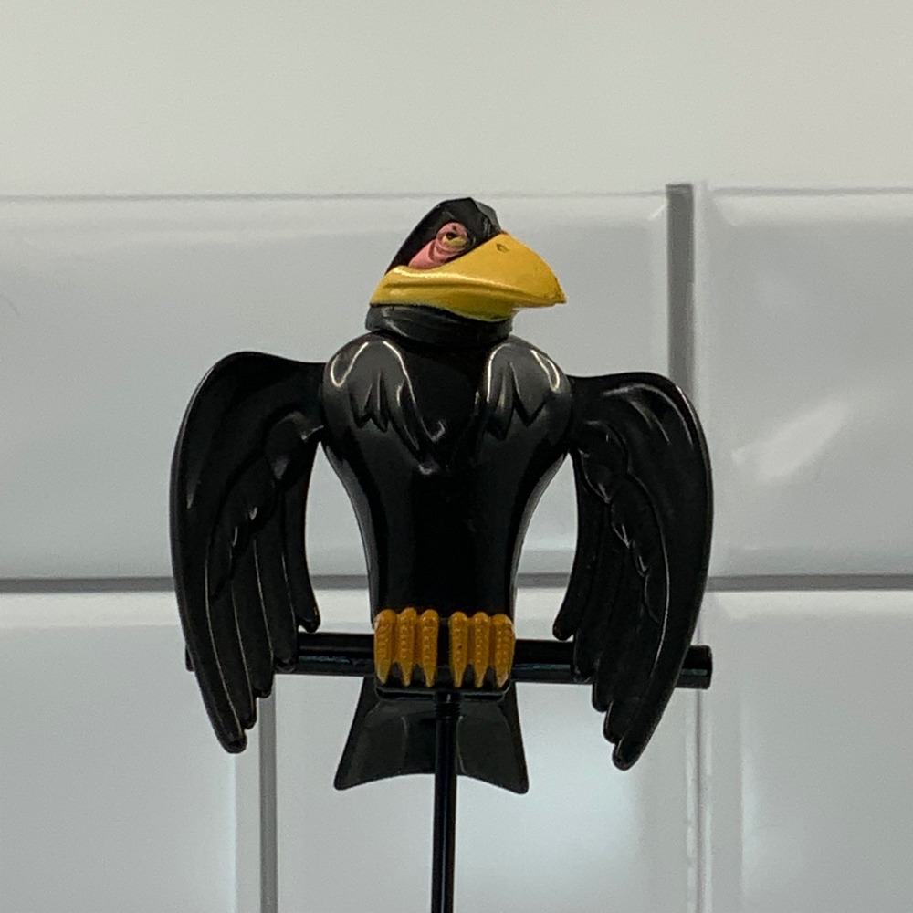 Disney Sleeping Beauty Diablo the Raven Maleficent Bird McDonalds Toy Figure